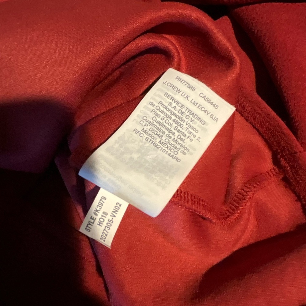 Texture & Thread Madewell Red Wrap Sweater Size X… - image 8